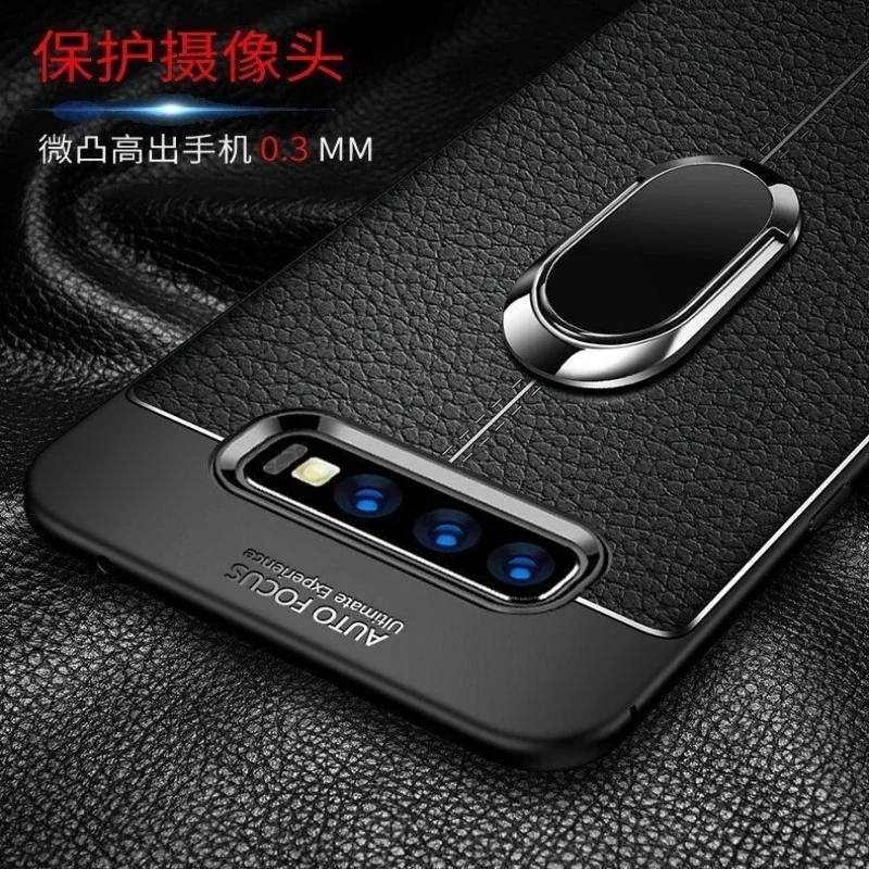 Magnetic Case For Google Pixel 8 Pro Holder Ring Phone Cover For Pixel8Pro Luxury TPU Soft Silicone Protection Shockproof Bumper