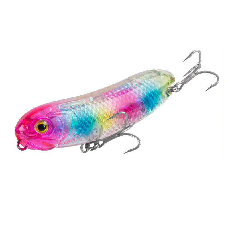 King Luya Bait Phantom Dog 4520 Word Dog Water Surface Pencil Long Throw Top Mouth Bass Army Fishing Rod Fish Fake Bait