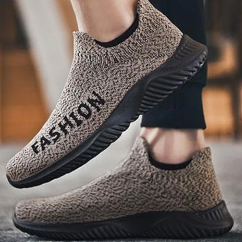 Men's Vulcanize Shoes Casual Breathable Slip-ons Sneakers Male Luxury Sale Summer In Promotion On Designer Cheap Liquidation New