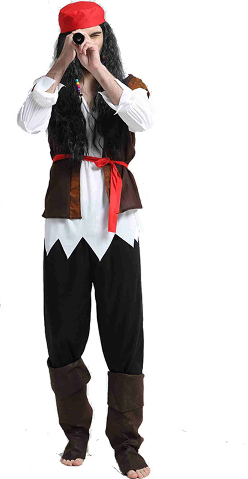 

Fashion High Quality Pirate Costumes for Women Men Adult Halloween Male Cosplay Clothes Set Halloween Funny Carnival Clothes