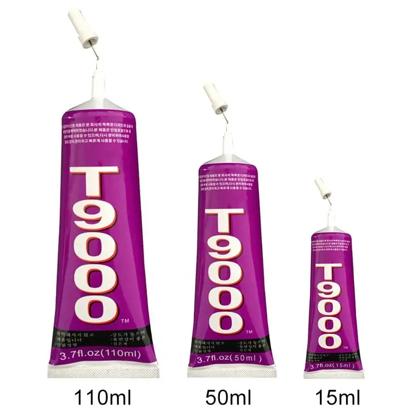 15ml 50ml 110ml Glue T-9000 Strong Transparet Waterproof Adhesive for Mobile Phone Screen LCD Computer Camera Display