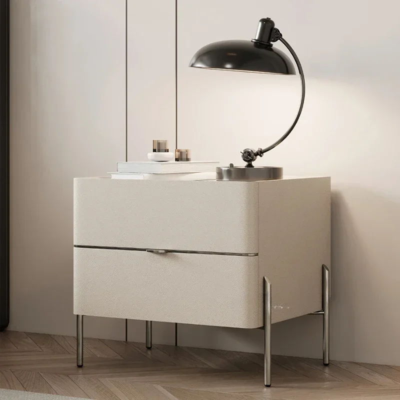 China Drawer Bed Headboard Table Open Cabinets Auxiliary Side Room Tables Rooms Bedside Nightstands Cheap Mueble Minimalist Sofa
