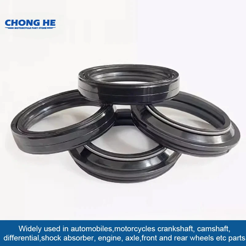 37x47x11 37 47 11 Front Shock Absorber Fork Damper Oil Seal & 37*47 Dust Cover Lip for BMW R1200GS 2012-2017 R1200 GS Adventure