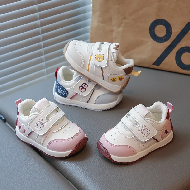 2026 Autumn Casual Shoes Baby Boys Girls Crib Shoes Cute Soft Sole Prewalker Sneakers Walking Shoes Toddler First Walker