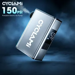 CYCLAMI A3 MAX Electric Air Pump 10.3Bar 150PSl Aluminum Alloy Portable Auto Tire Inflator For Bike Car Automobile Vehicle Sedan