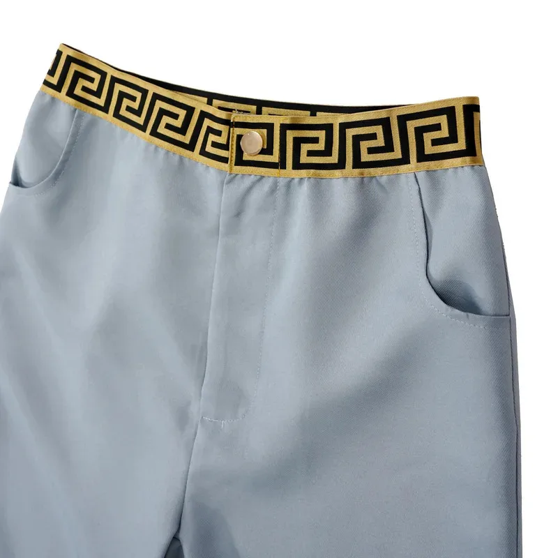 2025 이이 판타지아 데몬 헌터 오브 케이팝 에이비 코스프레 티셔츠 바지 모자 가발 사자 소년 롤플레이 의상 할로윈 카니발