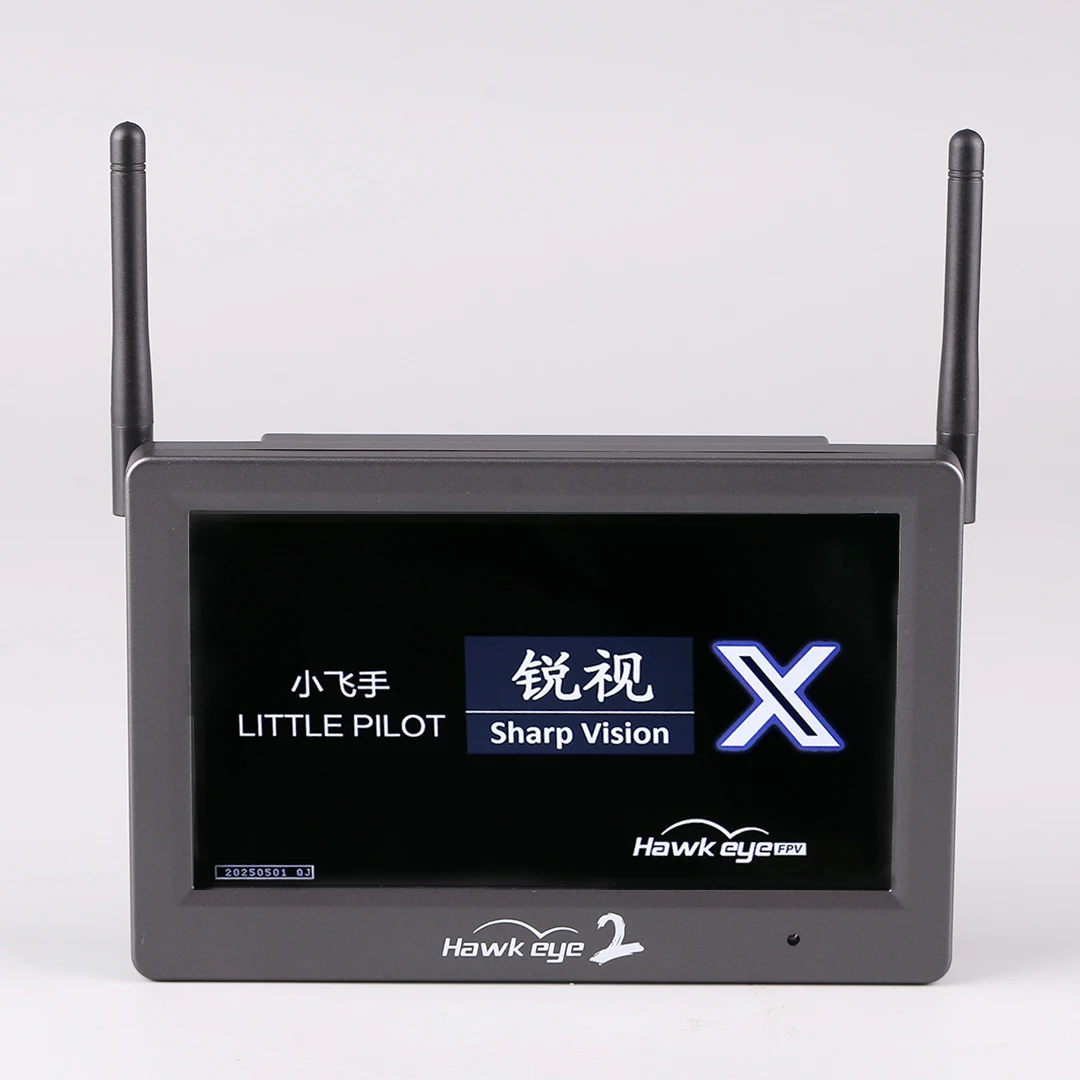 Hawkeye Sharp Vision Gen2 7Inch FPV Monitor 1000Lux High Brightness with HDMI DVR 4.9G 5.8G 6G Dual Receiver 3S-6S Input