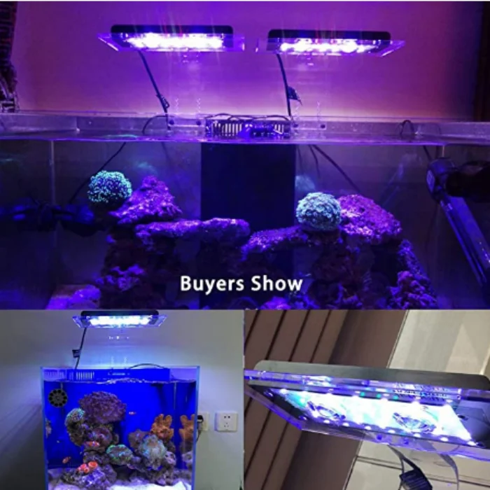 WIFI Aquarium LED Light Sunrise Sunset Saltwater Marine Coral Reef Fish Tank Lighting Full Spectrum Lamp