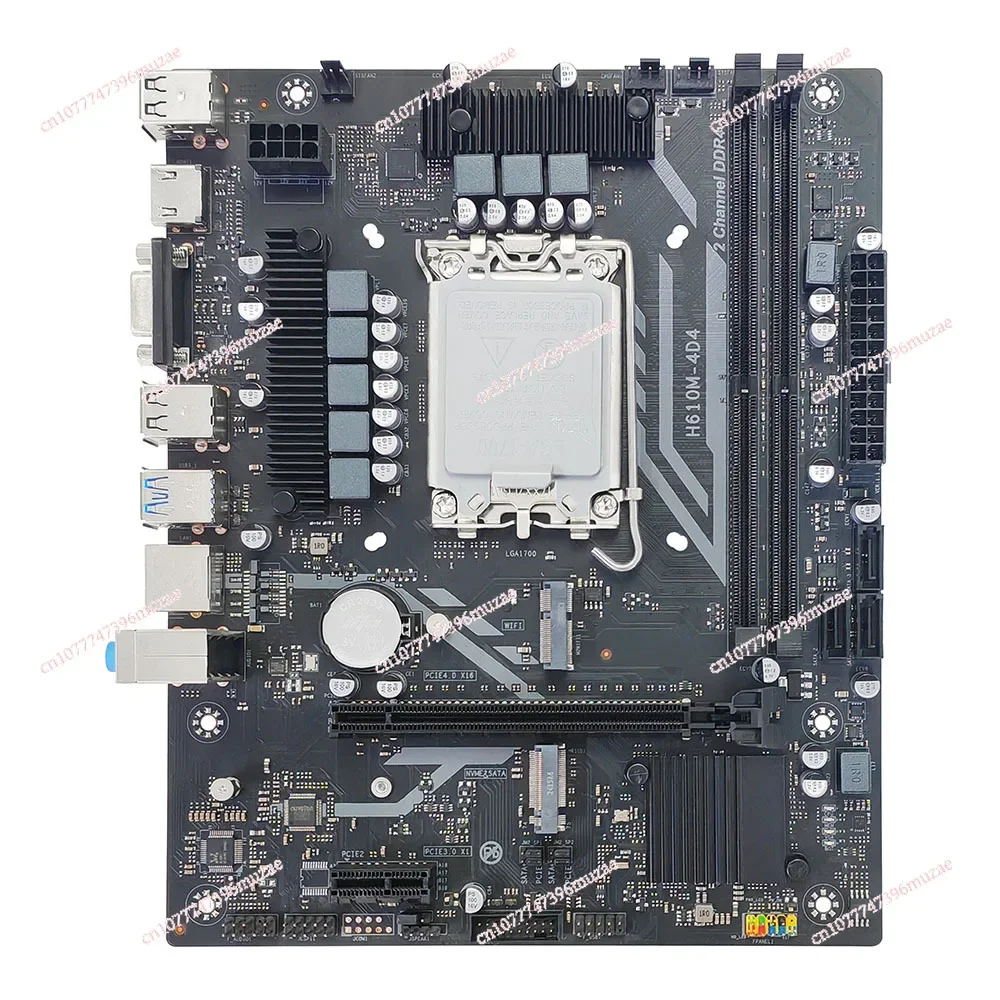 New H610M Desktop Computer Main Board DDR4 Memory LGA-1700 Pins Support The 12th/13th Generation Processor