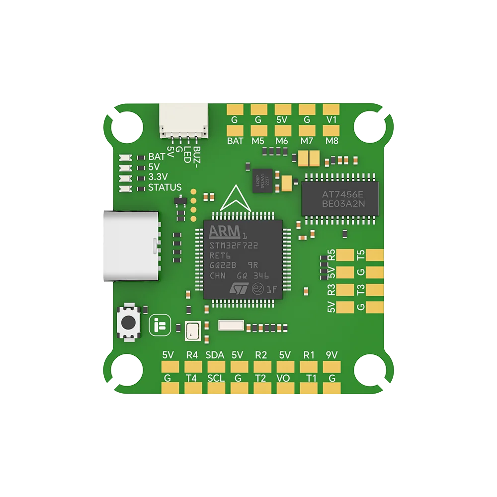 

Контроллер полета IFlight BLITZ F7 V1.2 ICM42688 30,5x30,5 мм 5 В 2,5 А/9 В 2 А BEC/барометр/osd для радиоуправляемой модели игрушки, часть