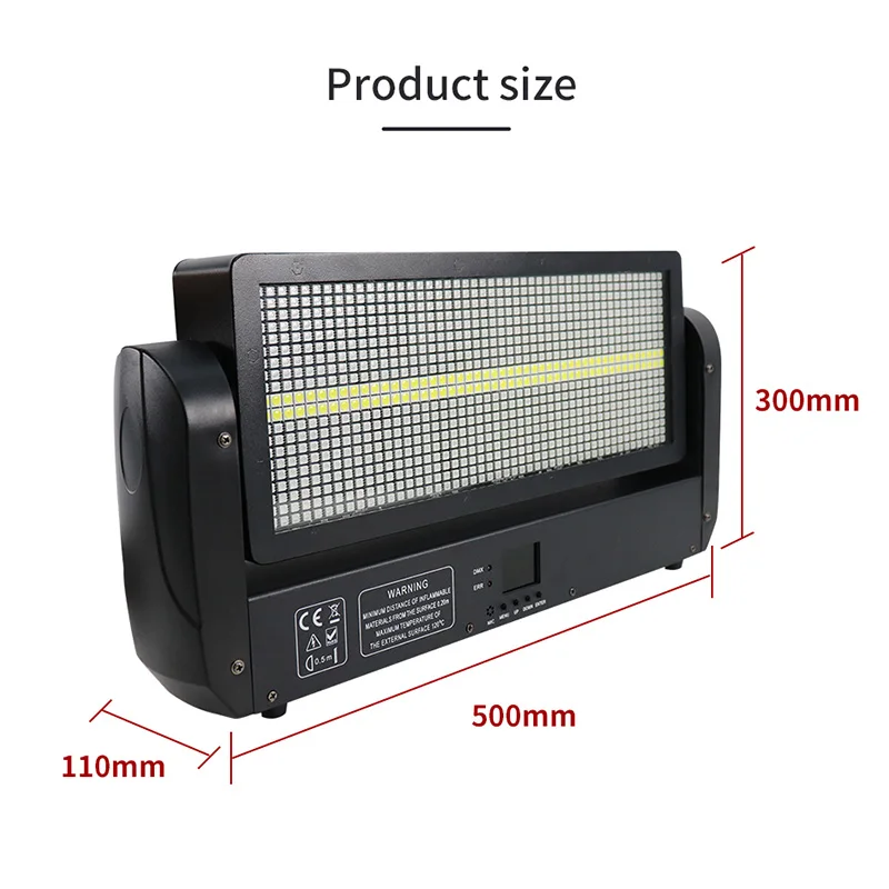 960pcs 4in1 RGBW 12+12 LED Strobe Wash Pixel Effect Moving Head Light Disco Party DJ Lights