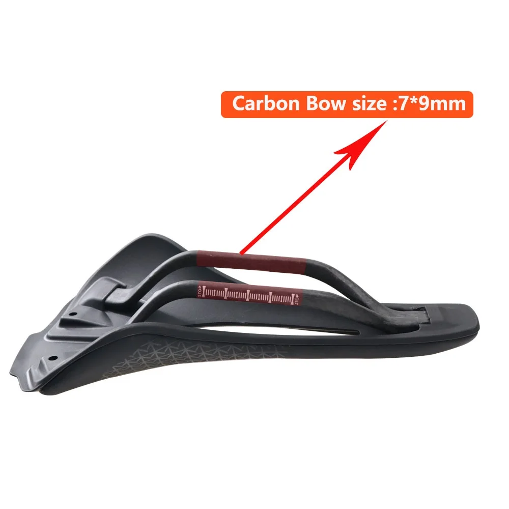 New Design Hollow LightWeight Full Carbon Fiber Bow EVO Sponge Mtb Road Bike Seat Cushion Bicycle Saddle