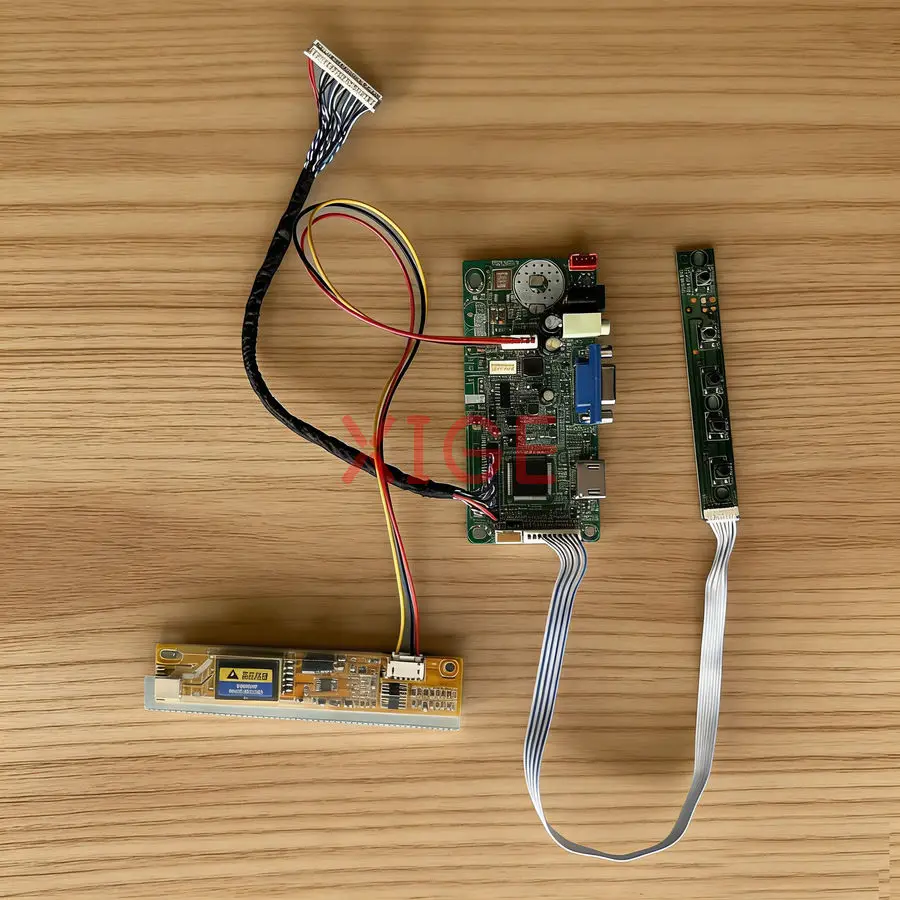 

Для QD15XL09 QD15XL01 QD15XL06 QD15XL04 контроллер ЖК-монитора плата привода DIY Kit 1024x768 LVDS 30-контактный 1-CCFL HDMI + VGA 1024*768