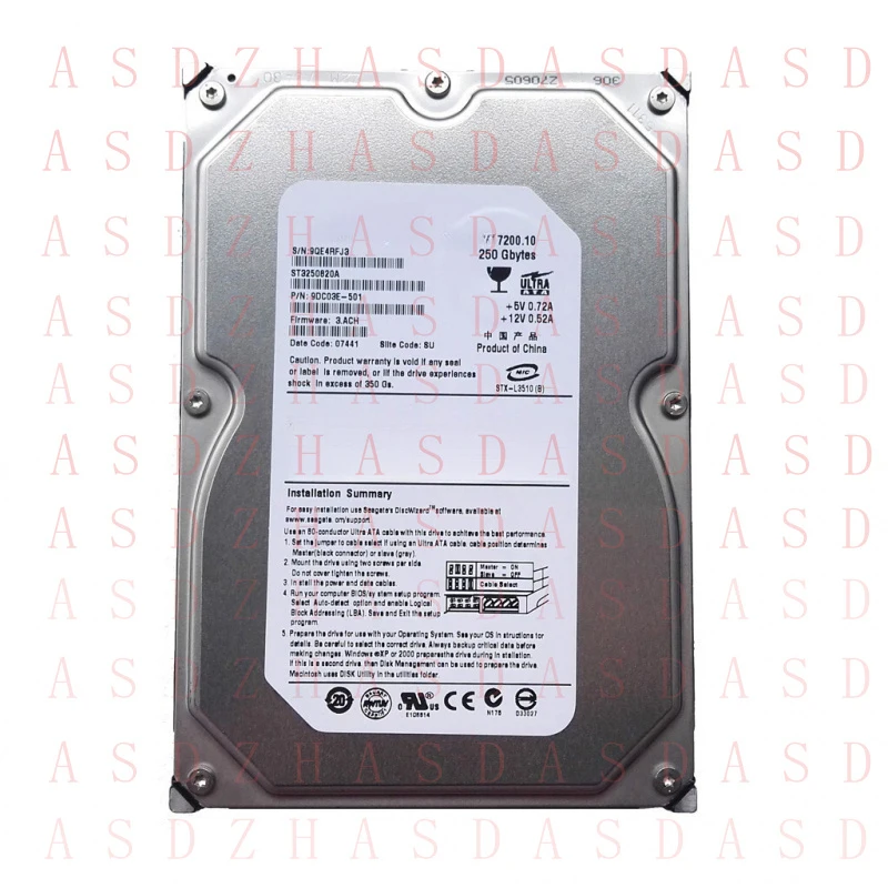 Seagate 250GB HDD 7200rpm
