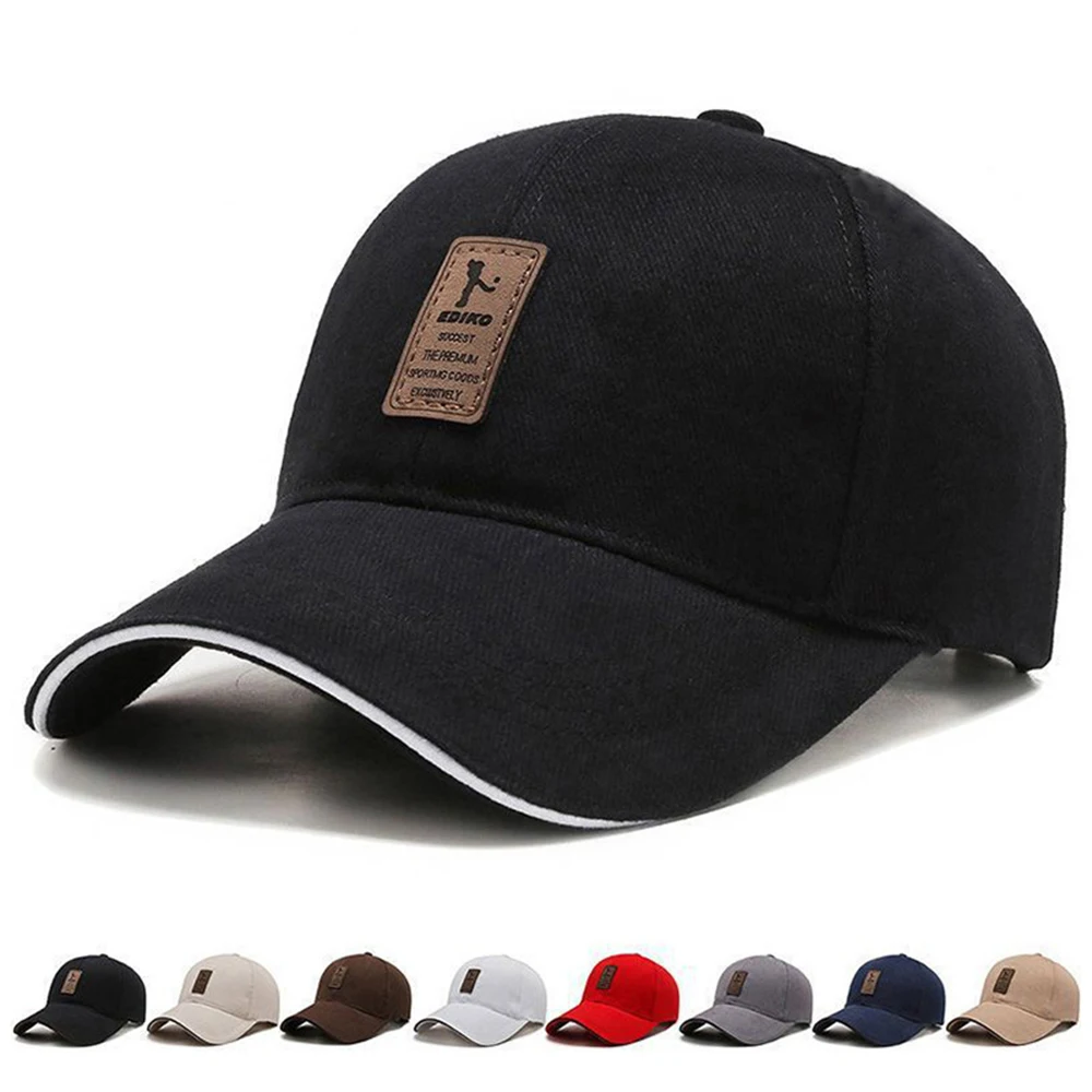 Spring Women's Baseball Caps High Quality Men's Korean Style Cotton Cap Outdoor Fishing Trip Accessories Sunshade Hats