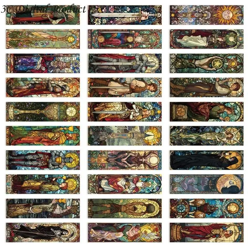 30 шт. Тематические закладки Таро для писателя -любителя