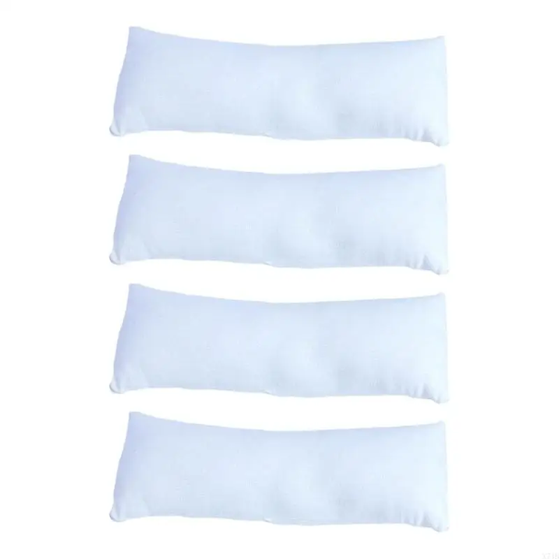 4 Pieces Practical Long Designs Jewelry Pillows for Premium Watch Bangle Storage and Retail Arrangement