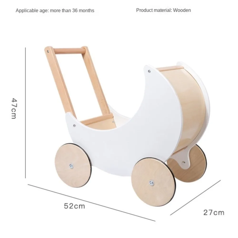 LazyChild 1-3 Years Old Children\'s Stroller Infant Toddler Toddler Anti-rollover Storage Trolley Learning To Walk Toy Stroller