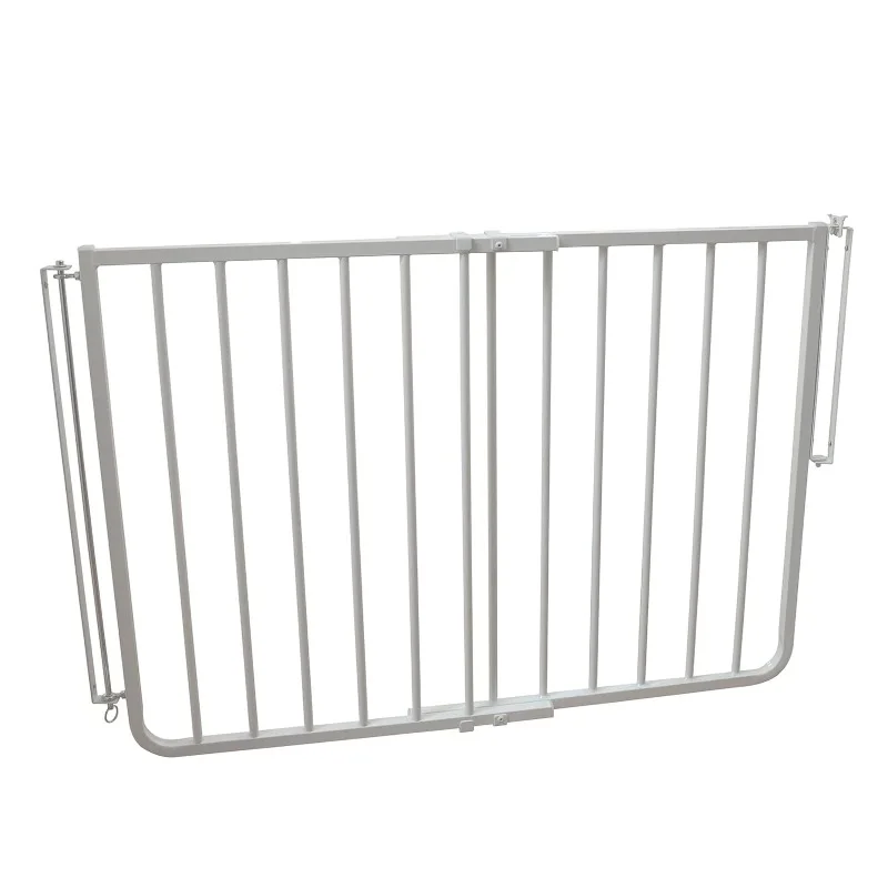 SS30 Stairway Special Baby Gate for Stairs - Adjustable Indoor Dog Gate - Aluminum Safety Gate for Kids & Pets -Can be Installed