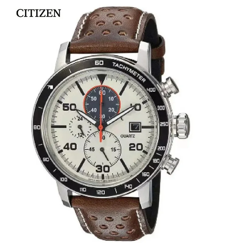 CITIZEN Top Brand Men‘s Watches Luxury Trend Clock Waterproof Multi Function Strap Fancy Round Stainless Mechanical Women Watch