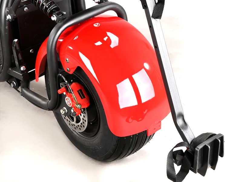 1500w 2000w 60V 12ah/20ah portable removable battery 2 citycoco electric scooters electric motorcycle scooter 2 big wheel golf