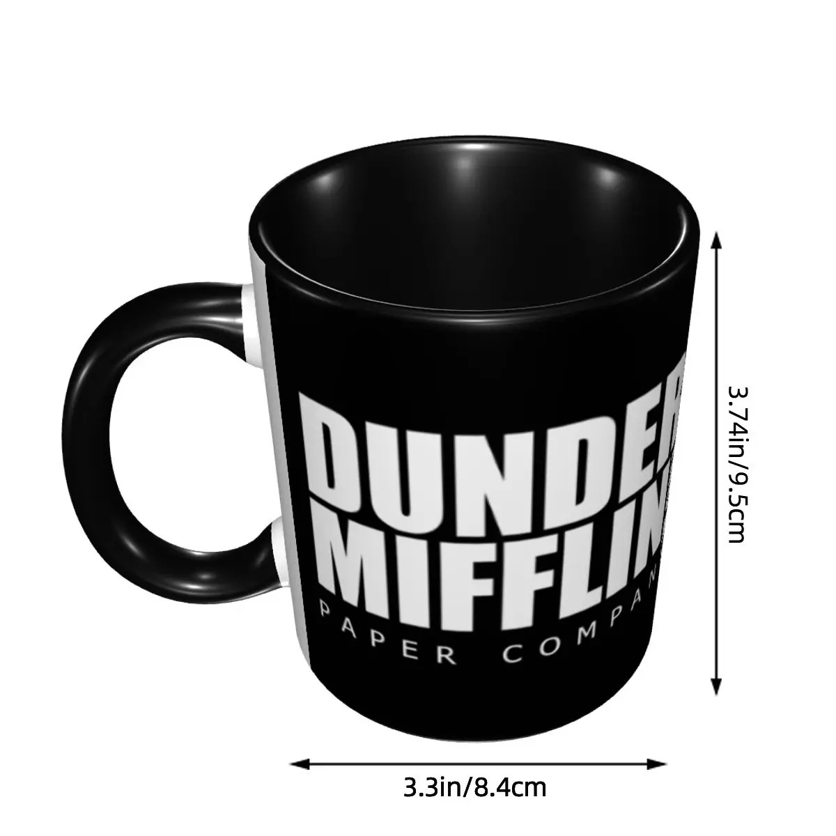 The Office TV Show Dunder Mifflin Paper Company Coffee Mug DIY Personalized Ceramic Tea Milk Mug Cup