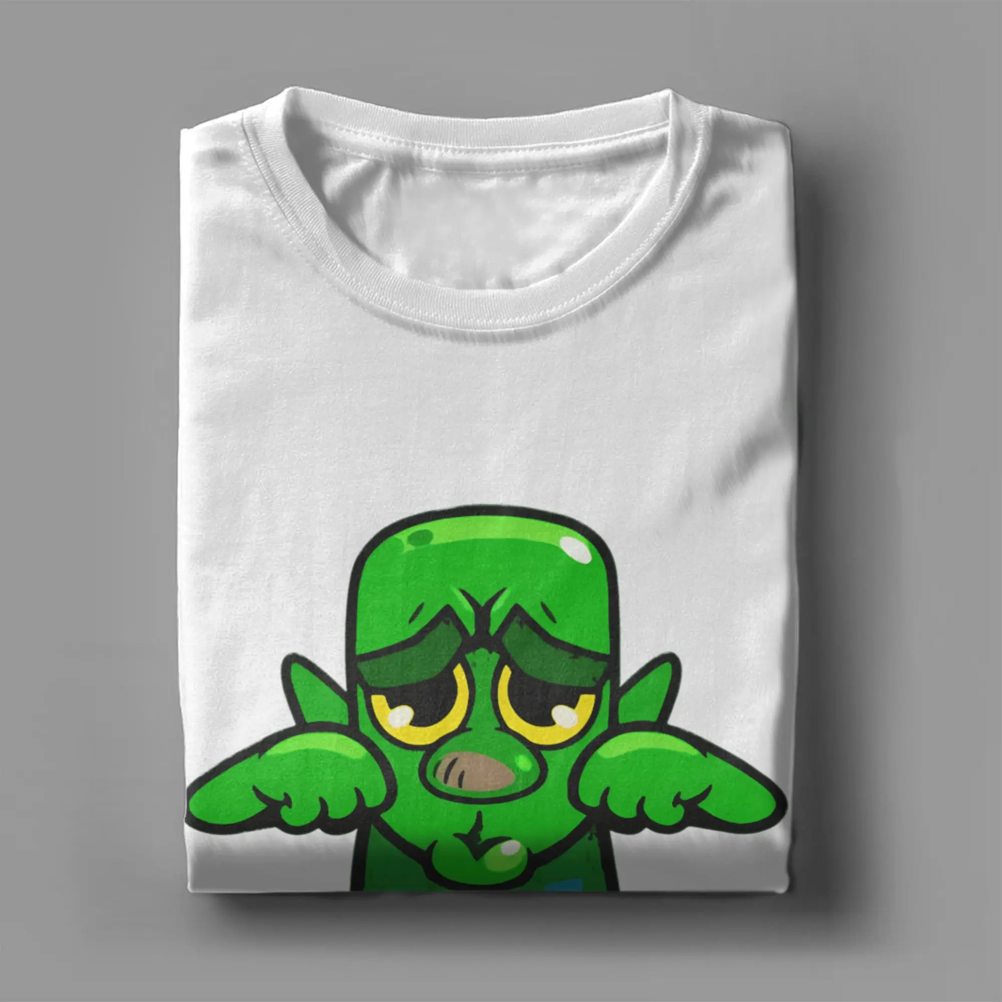 تي شيرت قطني 100 من Clashed Royales للرجال تي شيرت صيفي عفريت يبكي Emote تي شيرت عتيق برقبة دائرية تي شيرت هيب هوب كبير الحجم تخفيضات كبيرة