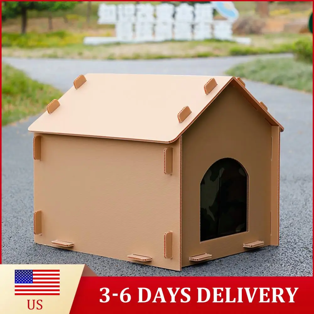 

Stray Cats House Outside Cat House Foldable Cat Outdoor House Collapsible Insulated Pet House for Indoor Outdoor Use