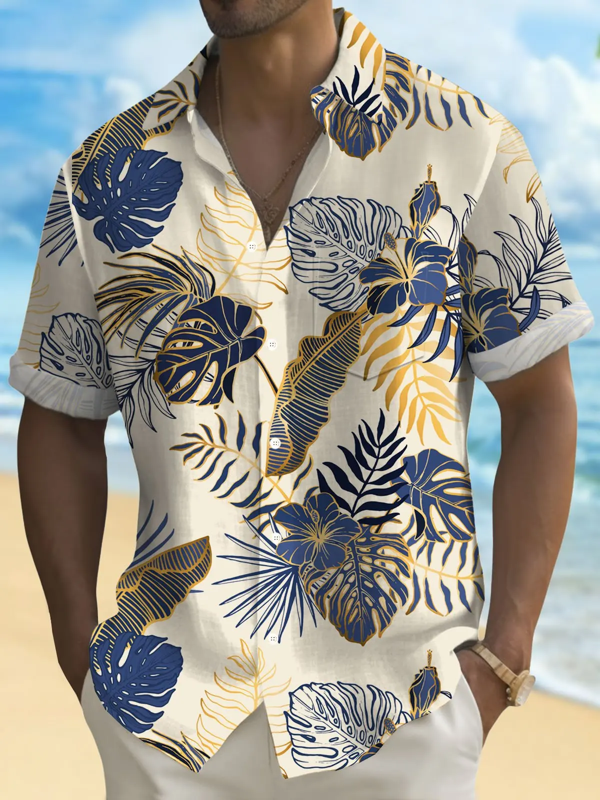 Camisa hawaiana con estampado 3D de dibujos animados para hombre, camisa holgada de manga corta con solapa y botones, ideal para vacaciones, verano, novedad de 2024