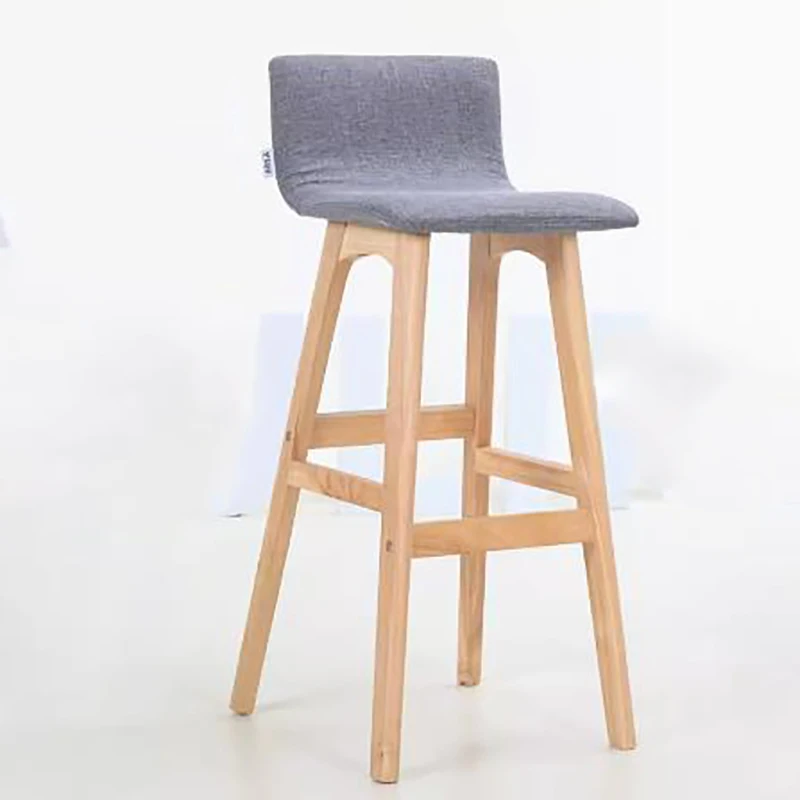 

Nordic Vintage Bar Stool Portable Ergonomic Minimalist High Tripod Chair Retro Comfortable Sillas Para Barra De Cocina Furniture