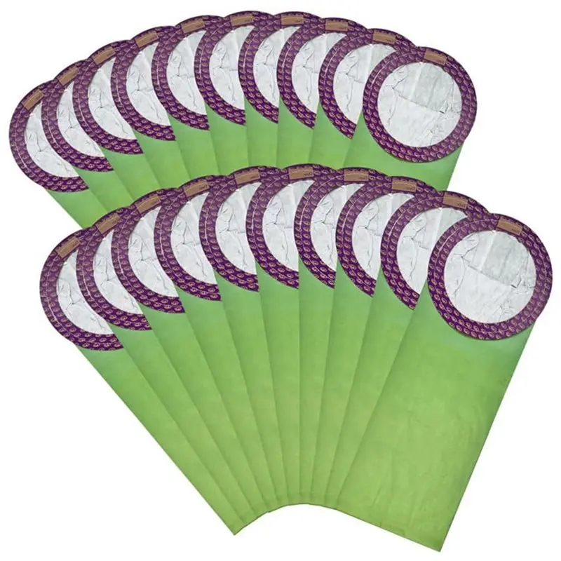 

AB43-20Pcs 100431 Микрофильтрующие мешки для рюкзачных пылесосов Proteam 6 Quart: Super Quartervac, Quietpro BP, Aviationvac, Provac BP