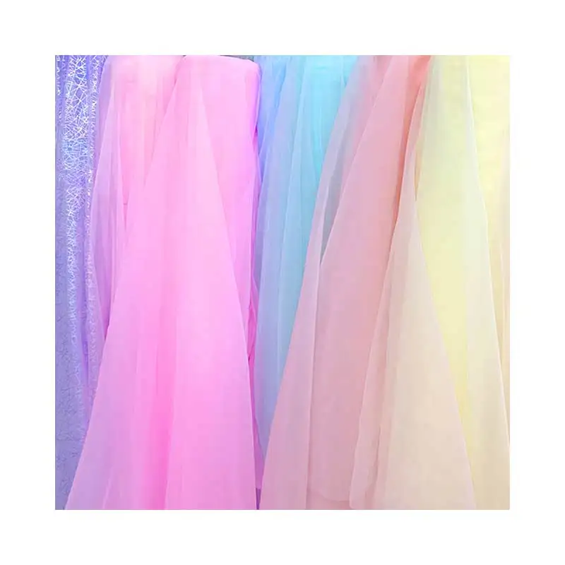 Organza fabric Encrypted yarn decorative yarn wedding yarn wedding veil Puff skirt yarn fabric mesh fabric