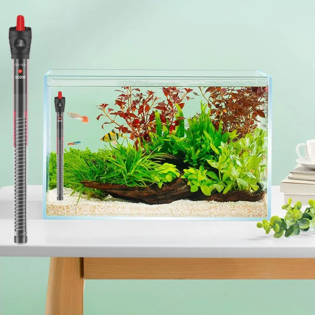 Convenient Submersible Heater 5 Styles Heat-Resistant Well-sealed Fish Tank Heater for Home