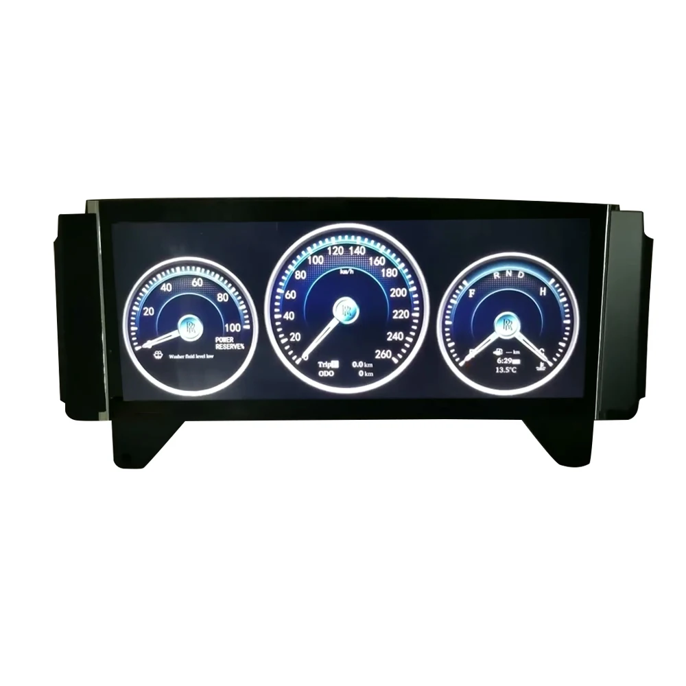 LCD Instrument Panel Panel For Rolls-Royce Phantom 2004-2013 Virtual Cluster CockPit Speed Dedicated Digital Cluster Dashboard