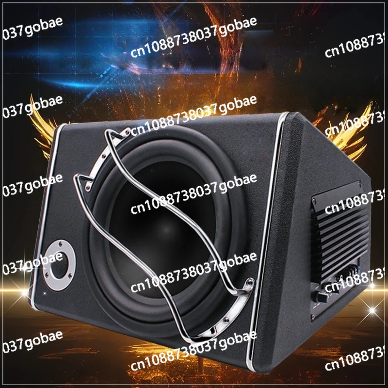 10-Inch high-power 1200W trapezoidal subwoofer 12V active overweight with treble