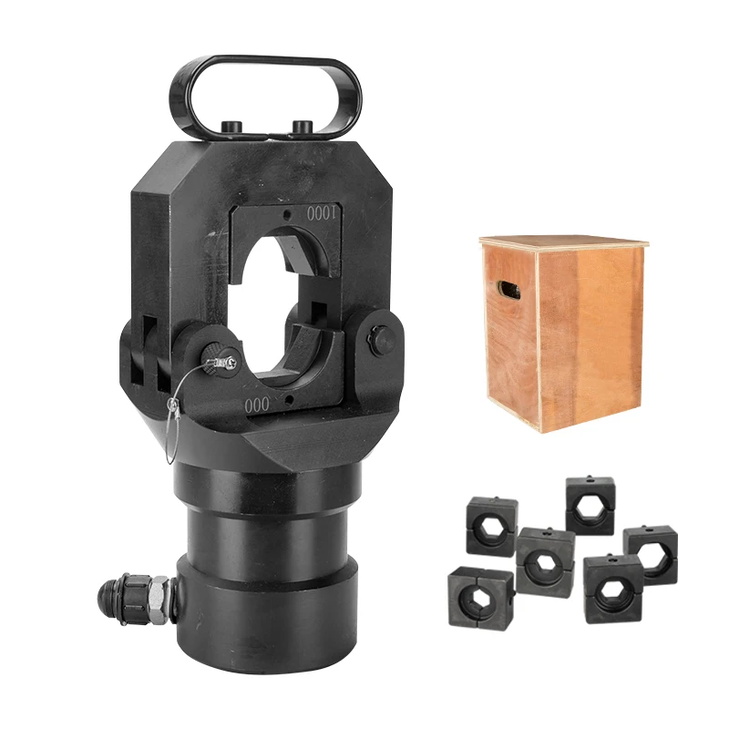 เครื่องตัดสายไฮดรอลิก FYQ-630 ขนาด 150-630 มม. พร้อมคีมย้ำสายแบบแยกส่วนสำหรับข้อต่อและปลอกปลายสาย