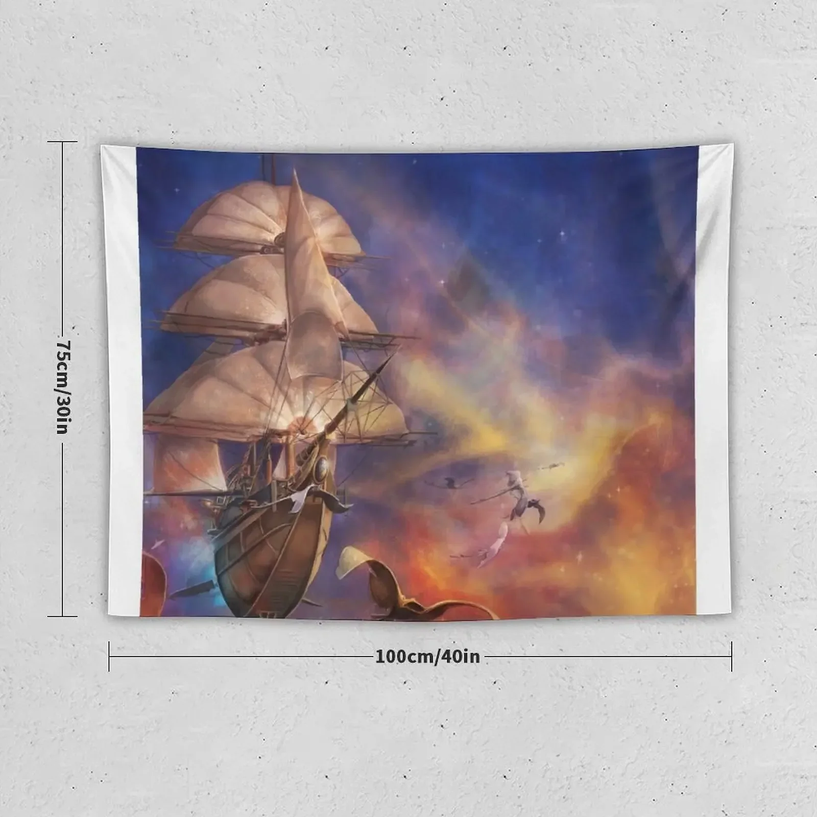 Treasure Planet Tapestry House Decor Wall Hanging Aesthetic Home Decor Bedroom Decor Tapestry