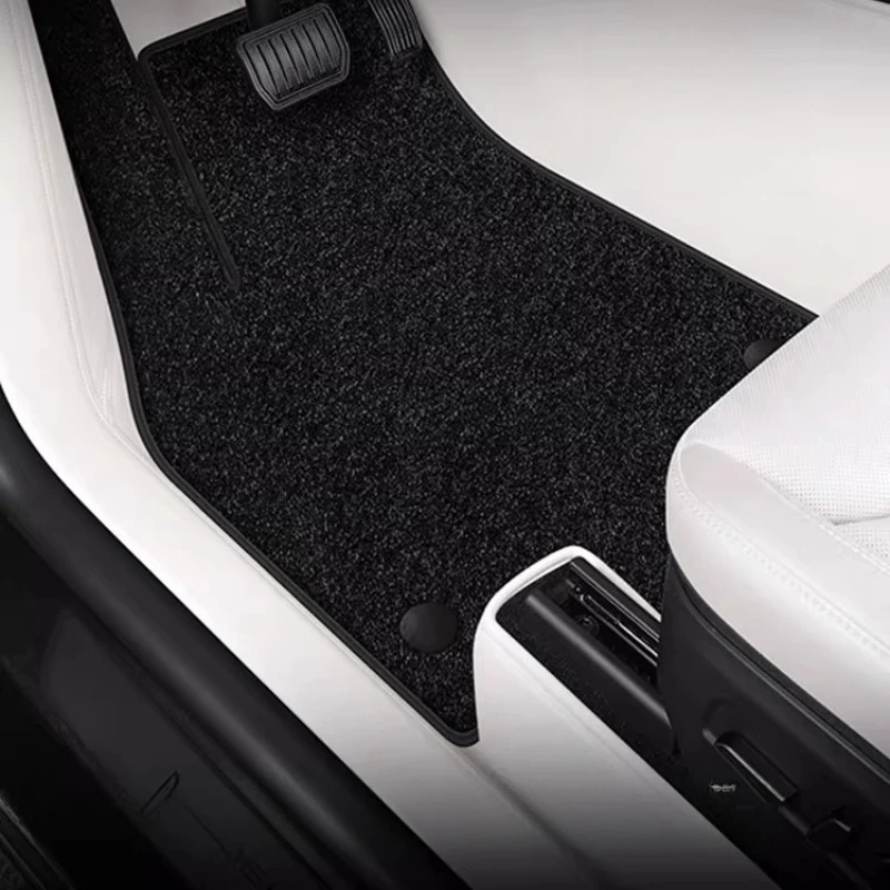 Für Tesla Model Y/3 Highland Fußmatten aus Leder 360° Weiche Taschen-Fußmatten Edamame Vollständig Umhüllte Maßgefertigte Fußmatten Zubehör Werkzeuge