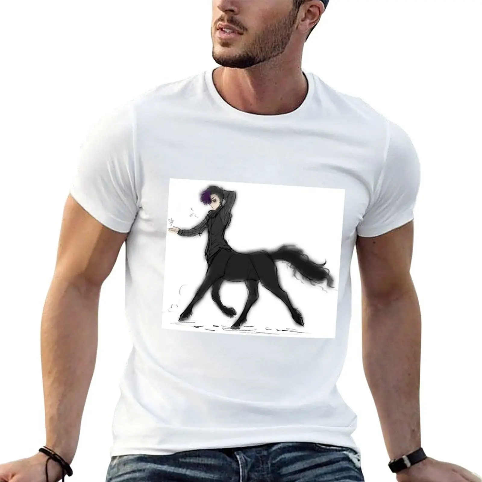 Centaur Virgil T-Shirt anime t shirts oversize t shirts for man graphic tees T-Shirt