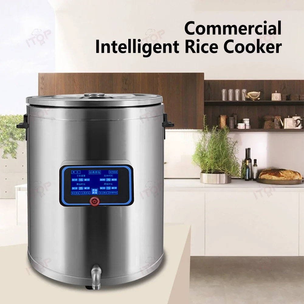 High Quality Stainless Steel Large Capacity Commercial Intelligent Multi-functional Commercial Rice Cooker