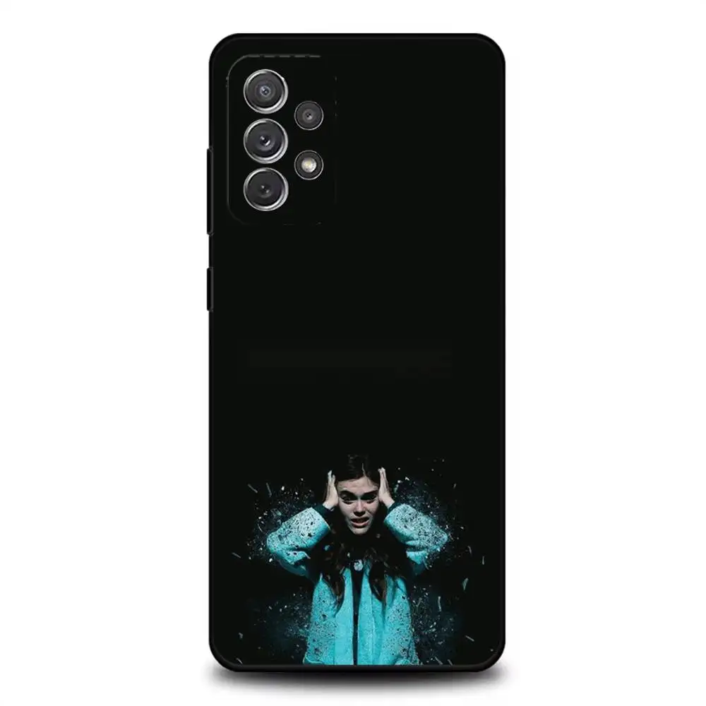 حافظة هاتف Teens Wolfs TV Dramas لهاتف سامسونج S25، S24، S21، S22، S23، S30، Ultra، S20، Plus، Fe، Lite، Note، 10,9,5G غطاء أسود #5