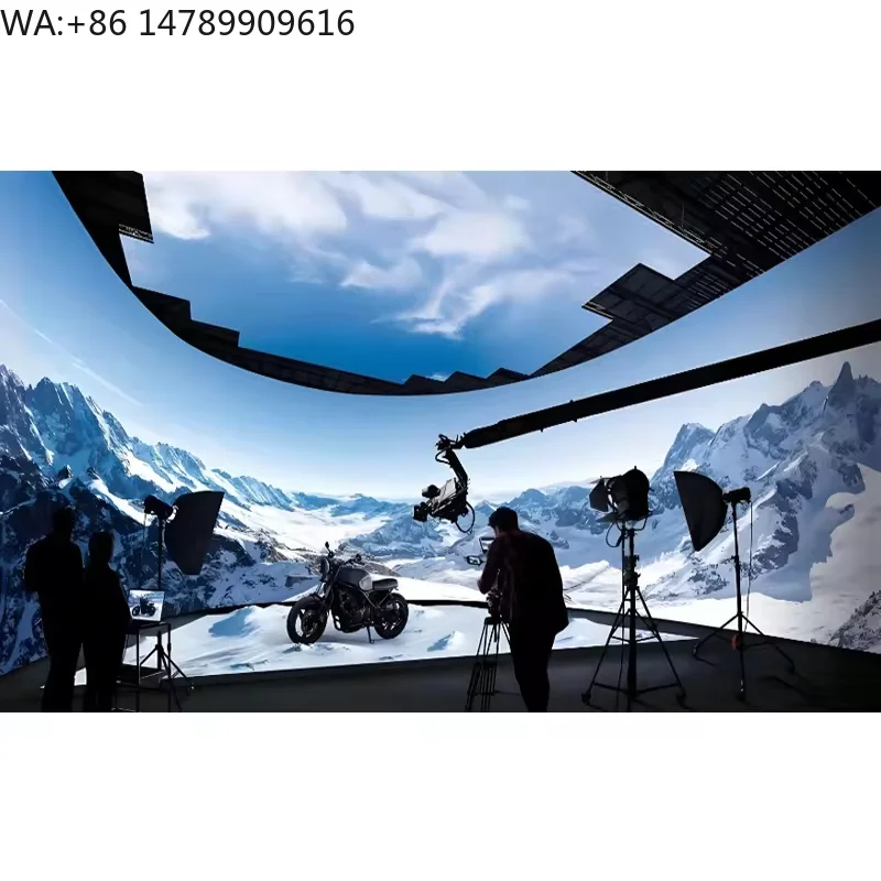 High Quality Customized Immersive Cave Display Indoor Virtual Production Studio LED Screen
