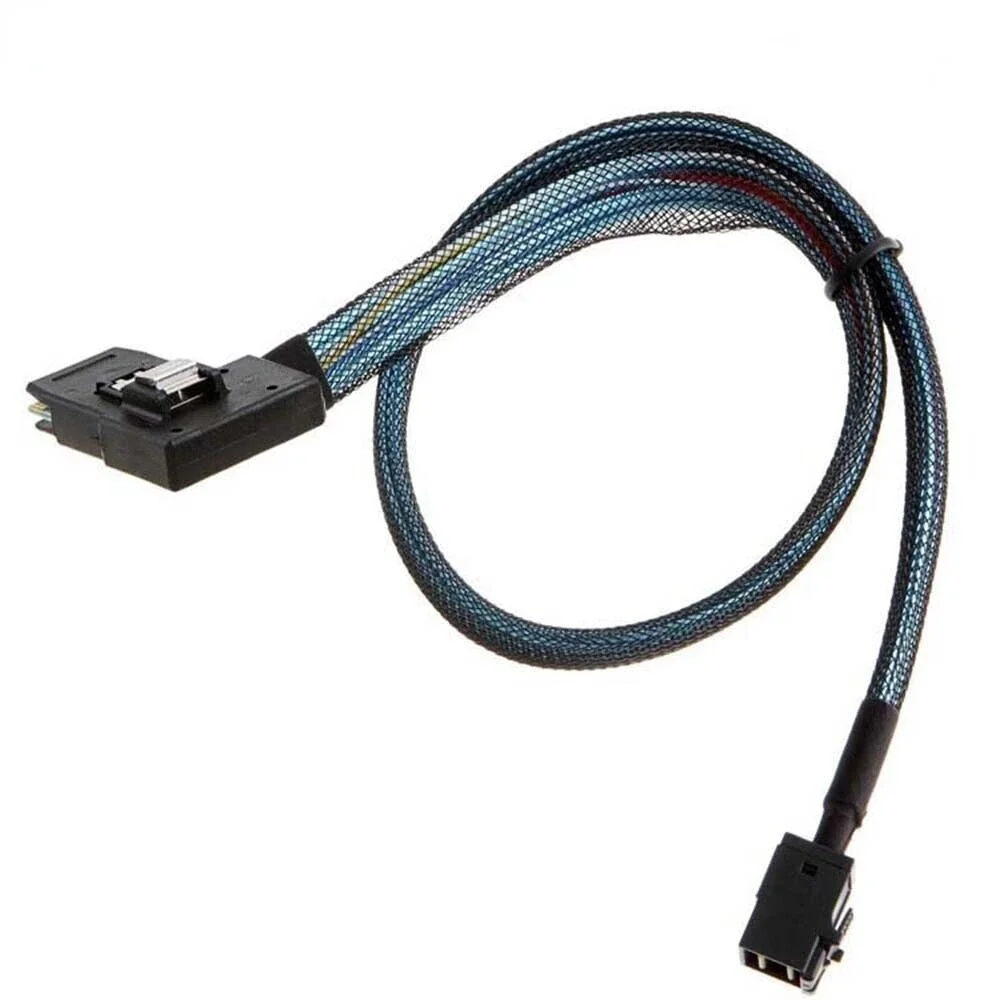 Efficient and Reliable PC Hardware SAS SFF-8643 4I to SAS SFF-8087 Server Adapter Cable