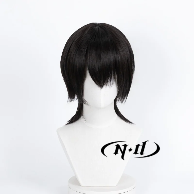 ND Naihe ذكر تأثيري الباروكات Touqi Guaitan لعبة تأثيري خصلات الشعر المستعار ل كوميك كون كوزر زي موضوع حفلة مقاومة للحرارة الاصطناعية
