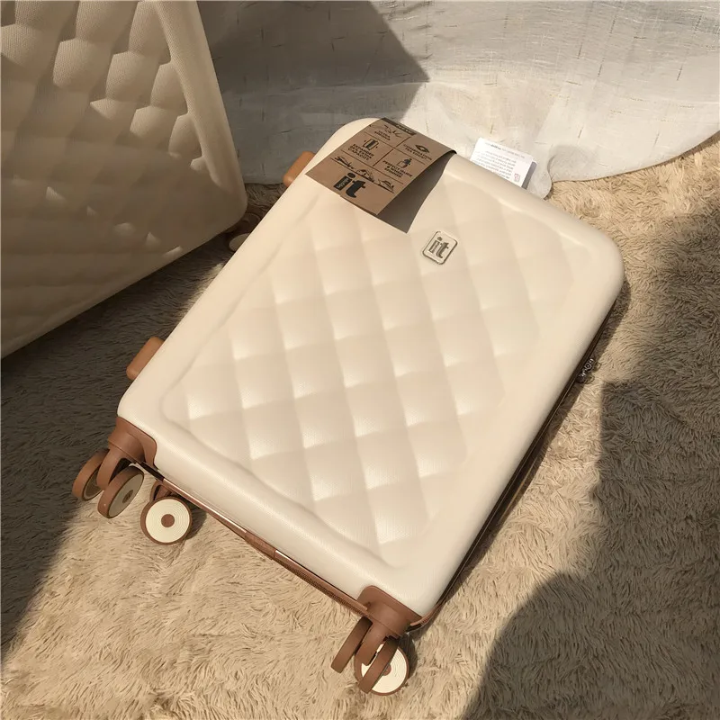 UK Fashion Brand travel luggage ins luxury spinner carry on trolley suitcase new style travel trolley case 20/24/28 inch