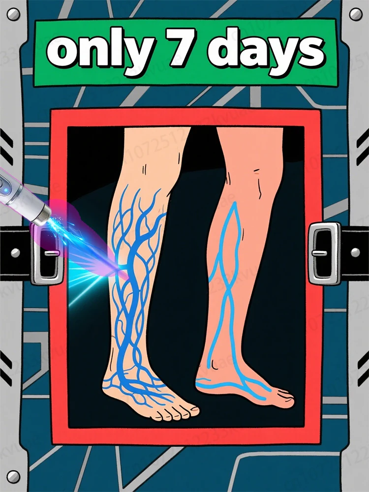 

Generation-2 Laser Says Goodbye To Spider Legs Varicose In 7 Days