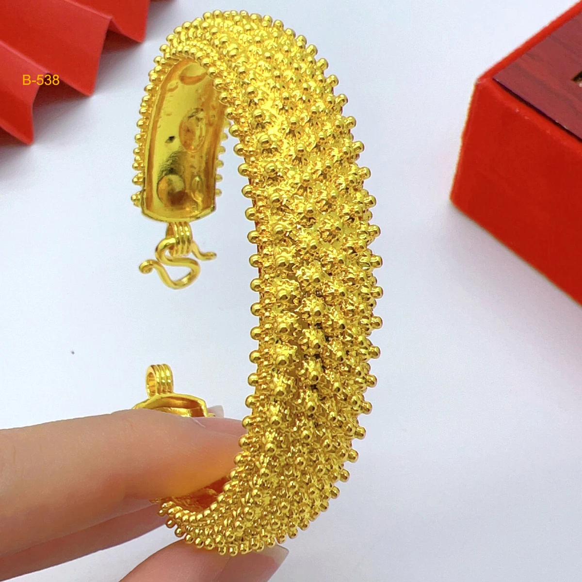 Aniid Dubai afrikanischen Luxus Designer Gold Farbe Manschette Armbänder für Frau Braut Hochzeit Hand Schmuck indischen Schmuck Party Geschenke – Detail 5