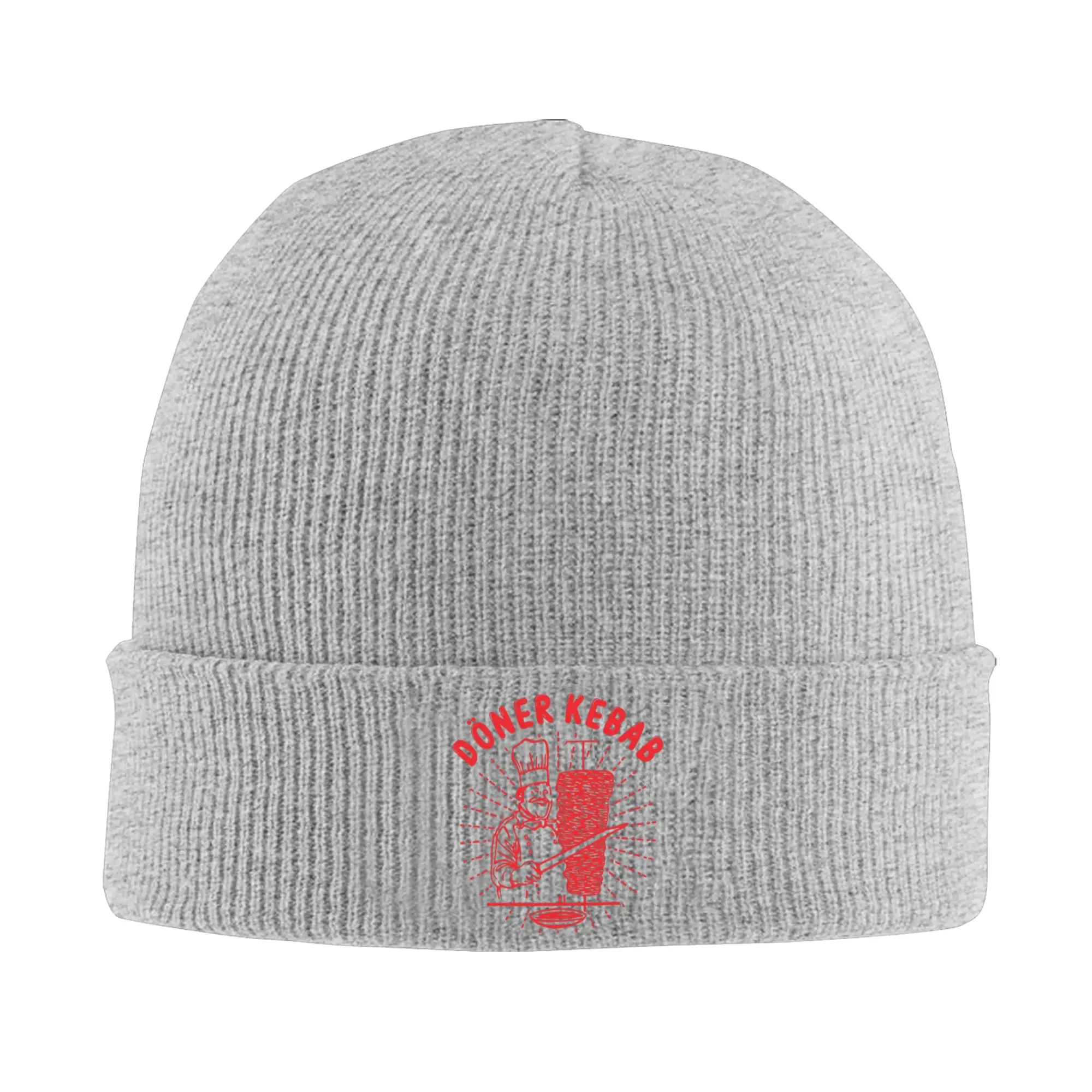 Doner Kebab Lustig Grill Master Foodie Knitted Caps for Women Men Beanie Autumn Winter Fashion Hats Acrylic  Casual Caps