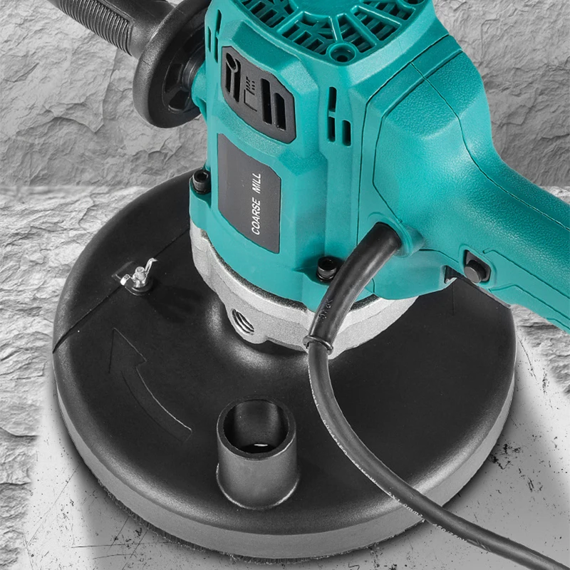 Ground Concrete Cement Grinder 2600W Rough Grinder multi-function Integrated Dust-free No Dead Angle Grinding machine
