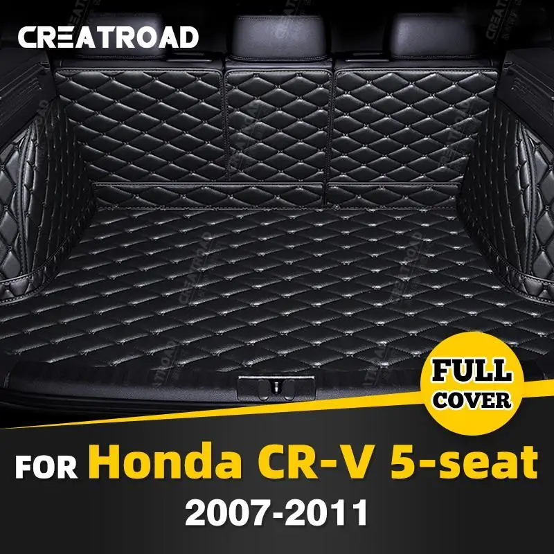 

Для Honda CR-V 5-местный 2007-2011 авто полное покрытие коврик для багажника автомобильный защитный коврик грузовой вкладыш аксессуары для интерьера
